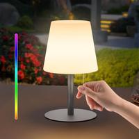 Lampada da Tavolo Senza Fili, 8 Colori Dimmerabile