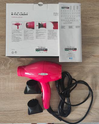 Asciuga capelli professionale Gamma + modello ETC 