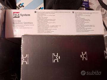 ricevitore vintage satellitare scheda telesistem