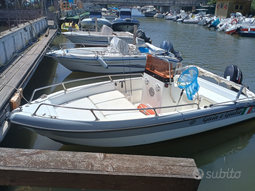 Barca Astra 190 e motore Suzuki 40 cv 4 tempi