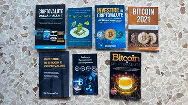 Blocco di 7 libri sulle Criptovalute