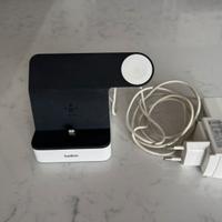 Belkin docking station 2 in 1 iPhone-Apple Watch
