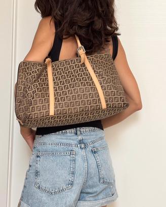 Fendi "Zucchino" Large Shopping Bag Originale