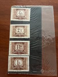Francobolli ungheria magyar posta nuovi