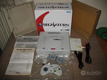 Sega Saturn Bianco Console Import Japan boxed