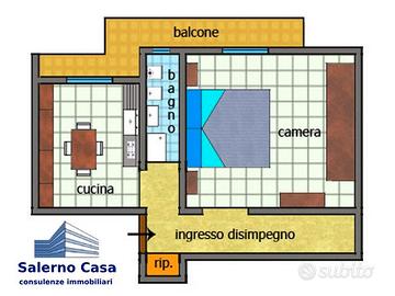 Mini appartamento arredato