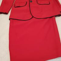 Completo Rosso Ferretti studio mai usato