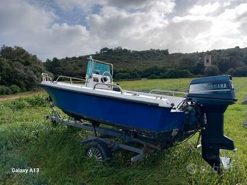 Barca lowrence motore Yamaha 25cv