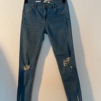 Jeans skinny blu scuro taglia L Pull&Bear