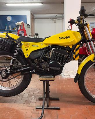 SWM trial TL 320 NW yellow Charles Coutard 1979