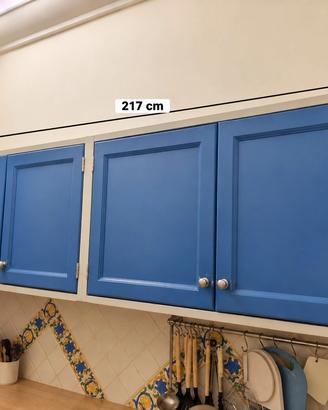 pensili cucina interamenre in legno 