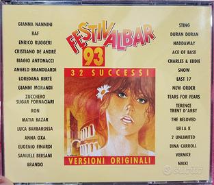 DOPPIO CD FESTIVALBAR 1993 