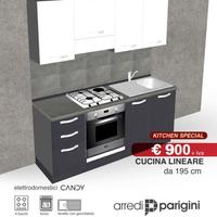 +-Cucina moderna lineare PROMO COLORI A SCELTA