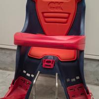 seggiolino bici anteriore caschetto e paravento