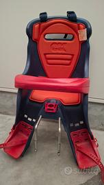 seggiolino bici anteriore caschetto e paravento