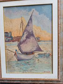 Quadro Pittore E. Giusti