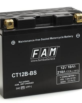 Batteria Moto FAM BM 303/A (YT12B-BS / CT12B-BS) N