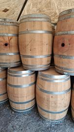 Botti in legno per abbellire giardini 