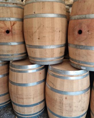 Botti in legno per abbellire giardini 