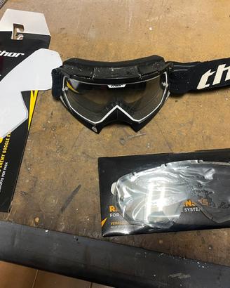 Maschera thor motocross mtb dh