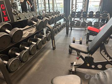 Manubri technogym set 4-40 kg