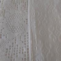 Copriletto/coperta bianca
