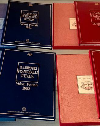 Lotto Libro Dei Francobolli Poste Italiane 1989/93