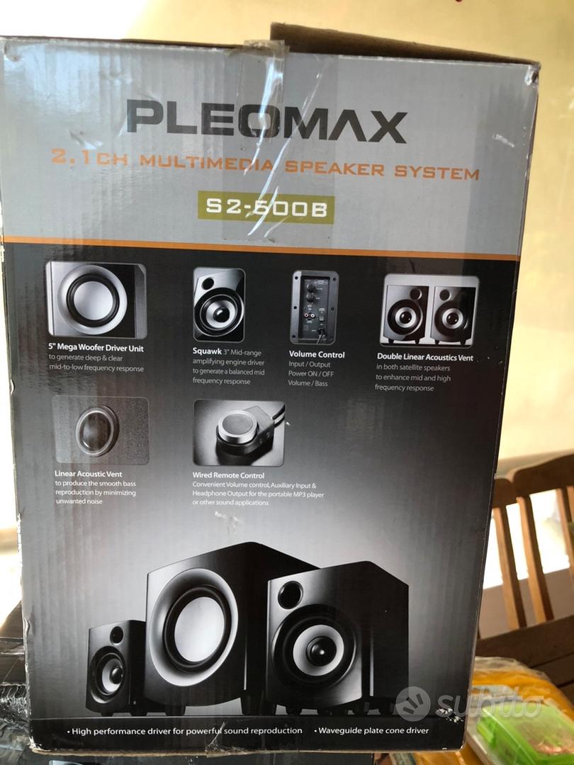 Pleomax 2.1 hot sale speakers