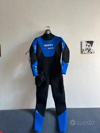 Muta Semistagna Mares Ice Skin 7mm taglia 4 uomo