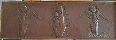 Bassorilievo in rame Cellini
