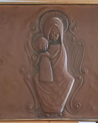 Bassorilievo in rame Cellini