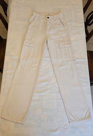 Pantaloni donna Stradivarius cargo taglia 40