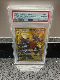 Cynthia’s garchomp 091 psa 10 pokemon jap