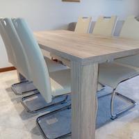 TAVOLO DA SALA CON SEDIE