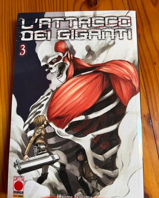 L’attacco dei Giganti Manga 3