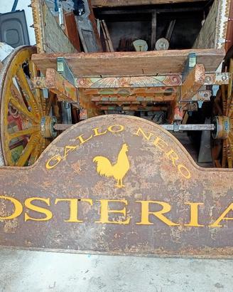 insegna pubblicitaria antica