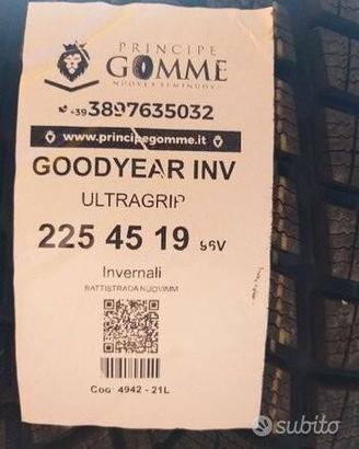 2 gomme 225 45 19 goodyear inv a4942