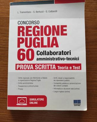 Manuale per concorso Regione Puglia