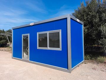 Container box prefabbricato - dim. 6,00 x 2,40 m