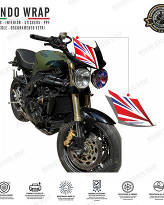 Adesivo Union Jack compatibile Triumph SpeedTriple