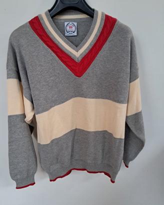 Maglione vintage a V per bambino