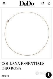 DoDo collana con ciondolo