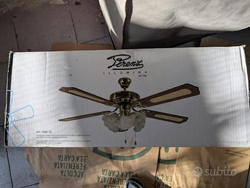 Ventilatore da soffitto Perenz con luce