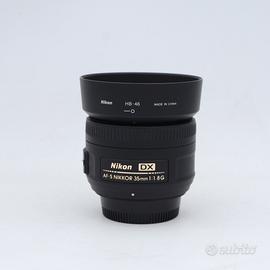 Nikon Nikkor AF-S 35mm f1.8G Nital Usato