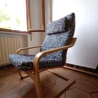 Poltrona Pong (nera)– ikea design iconico