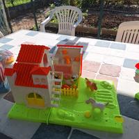 Fattoria Pin y Pon con animali