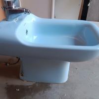 bidet ideal standard conca azzurro usato 