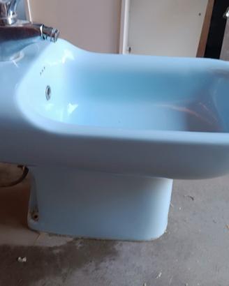 bidet ideal standard conca azzurro usato 