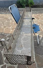 Fioriera in Acciaio inox 