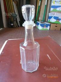 Bottiglia in vetro con tappo per liquore